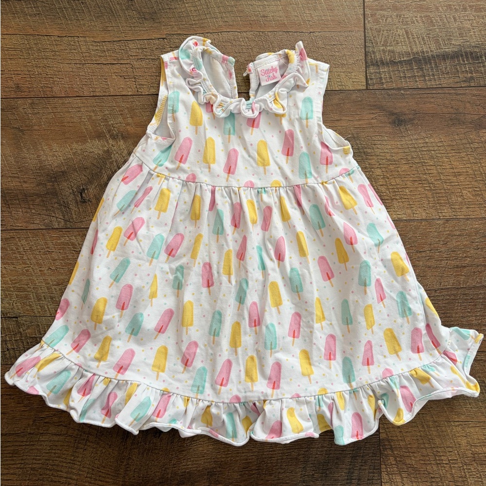 Stitchy Fish dress